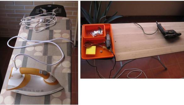 Pángala nos cuenta cómo convertir una tabla de planchar en un banco de trabajo