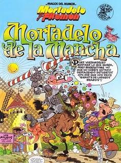 Don Quijote, Astérix y Mortadelo