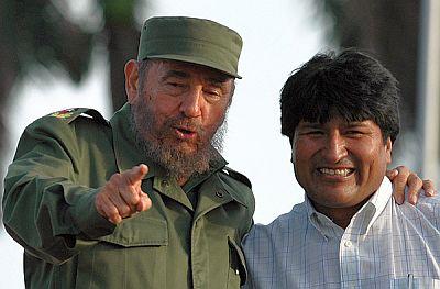 Evo Morales habló por tres horas con Fidel Castro