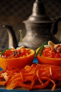 Ensalada de zanahoria y naranja