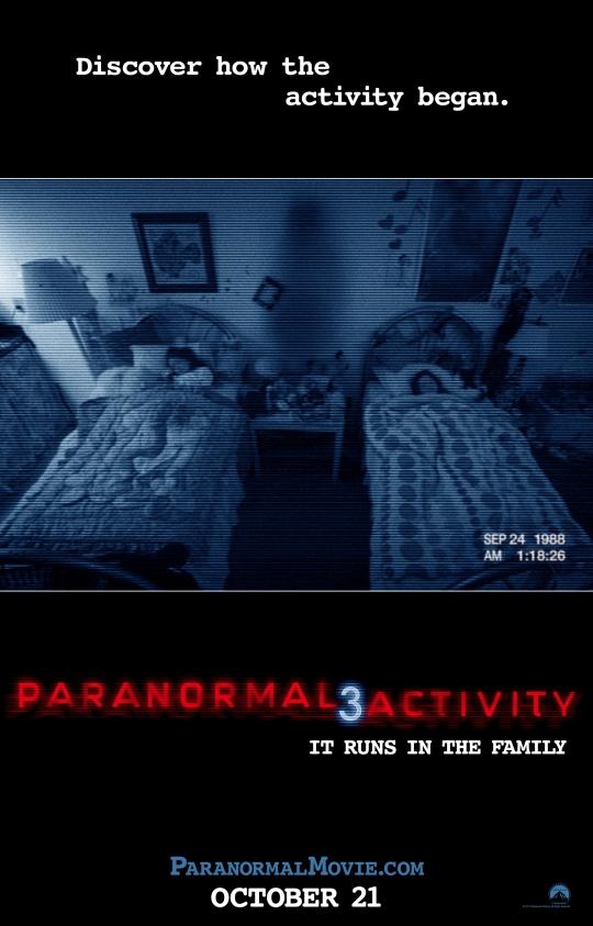 Poster de Paranormal Activity 3
