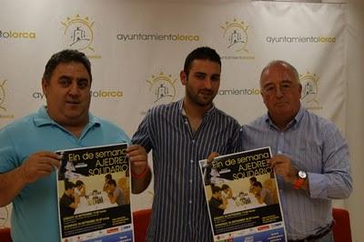 Presentación FIN DE SEMANA DE AJEDREZ SOLIDARIO – XXXIII JUEGOS DEPORTIVOS GUADALENTIN LORCA 2011