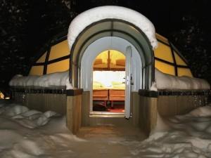¿Te gusta el frió? pues mira este Hotel Igloo