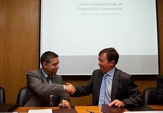 ROCHE FIRMA UN ACUERDO CON LA UNIVERSIDAD COMPLUTENSE PARA LA CREACIÓN DE LA CÁTEDRA EXTRAORDINARIA DE DIAGNOSTICO E INNOVACION