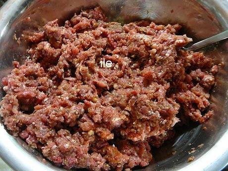 Chorizos de carne y cerdo Chorizos de carne y cerdo