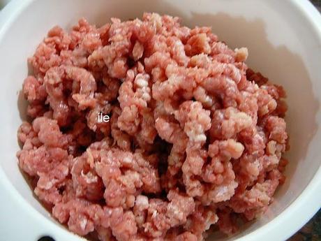 Chorizos de carne y cerdo