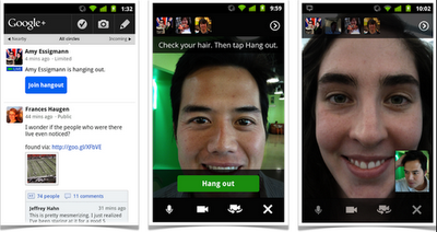 Google +: Hangouts