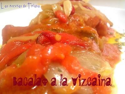 Bacalao a la vizcaina