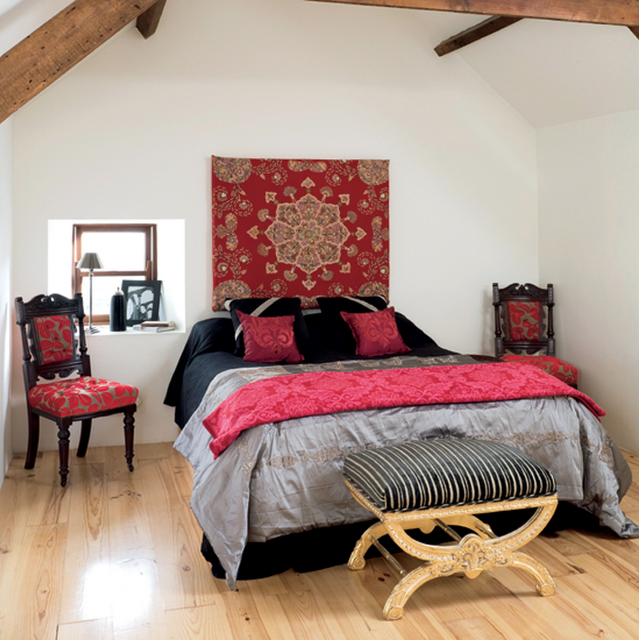 Dormitorios en Rojo y Negro