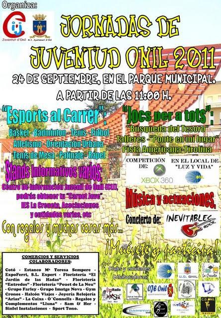 Onil. Jornadas de Juventud Onil 2011