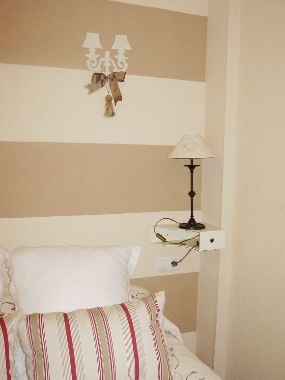 Antes y Después del dormitorio de Pilar y Antonio