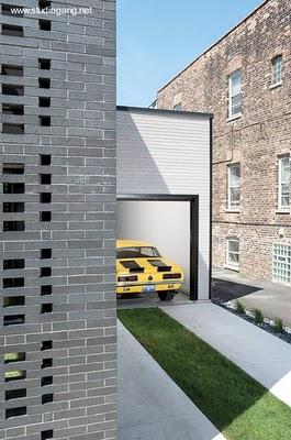 Casa y fachada moderna