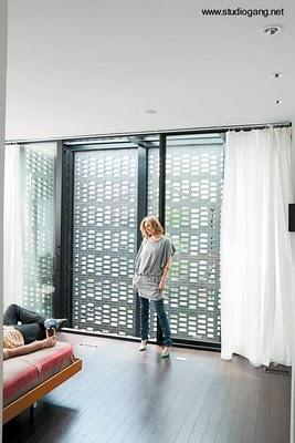 Casa y fachada moderna