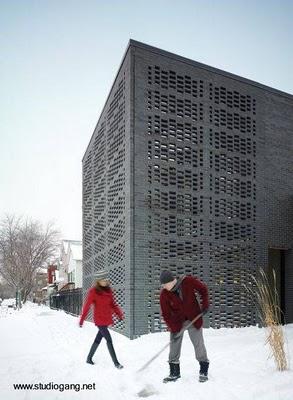 Casa y fachada moderna