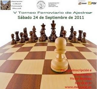 V Torneo Ferroviario de Ajedrez 2011