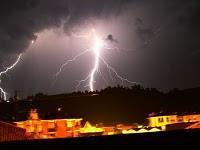 ¿Cómo se cuentan los rayos caídos en un determinado lugar?