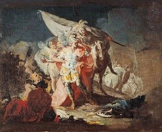 Aníbal cruzando los Alpes de Goya, en el Prado