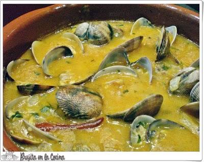 Almejas al estilo de mi mami