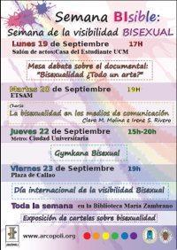 Día de la Visibilidad Bisexual en Madrid