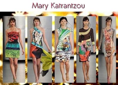 London Fashion Week: Mary Katrantzou