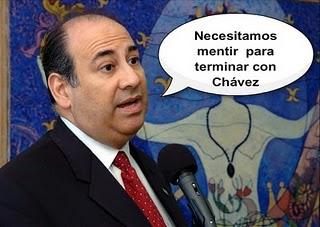 Roger Noriga miente sobre la salud de Hugo Chávez