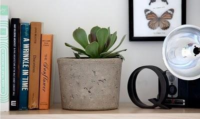 Macetas con envases reciclados