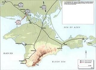 El 11º Ejército, con Manstein al frente, emprende la conquista de Crimea – 24/09/1941.