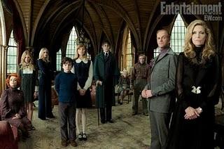 El grupo al completo de Dark Shadows