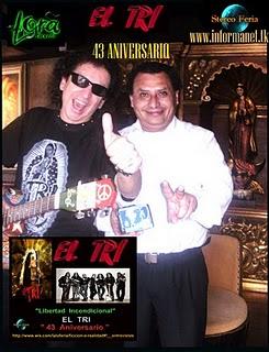 Alex  Lora,  en su aniversario 43, con la presentación de su disco numero  44 “Libertad Incondicional”