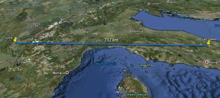 cern-neutrinos Más rápido que la luz…imposible.