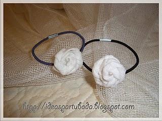 Pulseras de  Flores para Bodas, Despedidas y Fiestas
