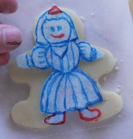 Calcomanías comestibles para galletas decoradas