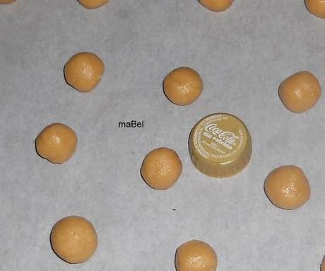 Botones dulces - Coraline button cookies