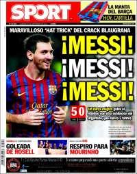 Tiempo de Messi, un tiempo del más acá