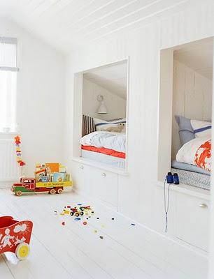 CAMAS JUVENILES RUSTICAS DOBLES.