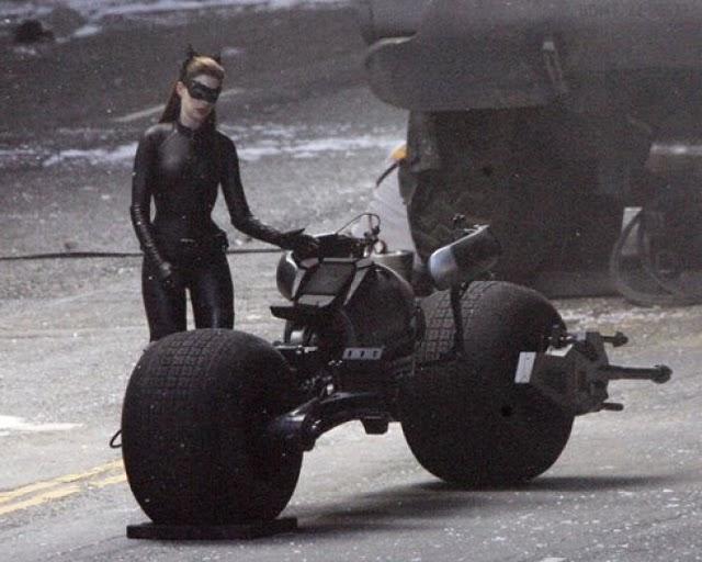 Nuevas fotos de Catwoman y Batman en TDK Rises