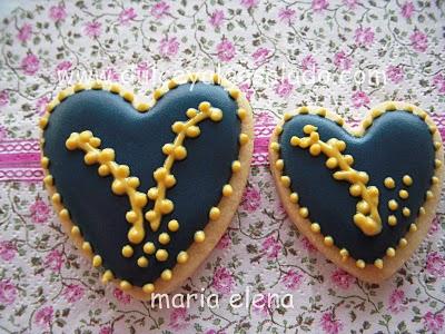 Galletas marino- oro-Preparando los cursos de navidad