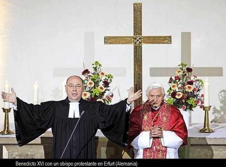 El Papa alaba a Lutero, preocupado con el avance de las iglesias pentecostales