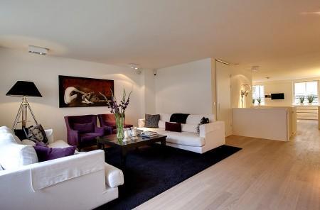 Un dúplex de diseño exclusivo y elegante waling closet muebles de estilo atemporal muebles de diseño estilo nórdico estilo escandinavo electrodomésticos miele electrodomésticos gaggenau dúplex de diseño diseño de interiores decoración nórdica decoración estampado animal decoración en blanco y negro decoración de interiores cocinas modernas cocinas blancas