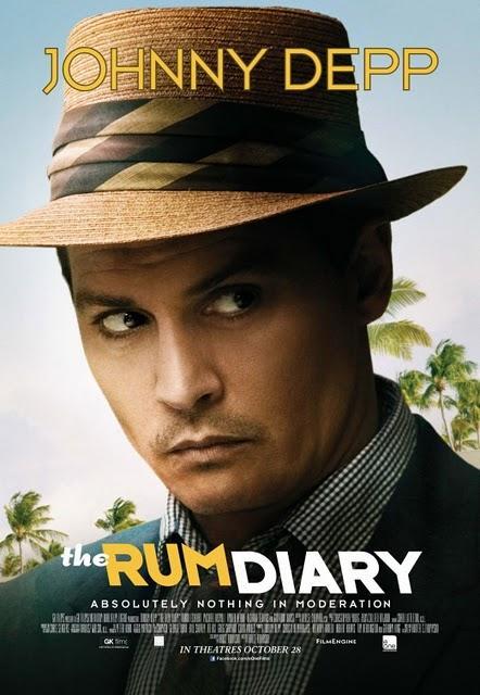 Nuevos pósters de 'The Rum Diary', con Johnny Depp al frente... y normal