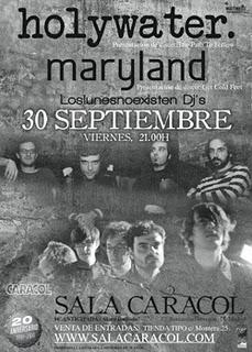 Holywater y Maryland En Una Gira Conjunta