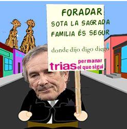 El descaro de Trias y el aparcamiento de la Sagrada Familia