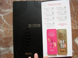 Muestras de las BB cream de Skin79