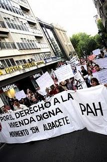 Albacete también salió a la calle por el derecho a una vivienda digna.