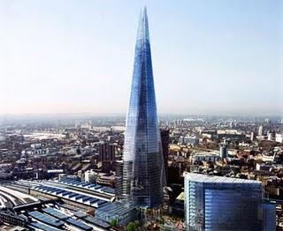 La torre Shard: El pico de Europa