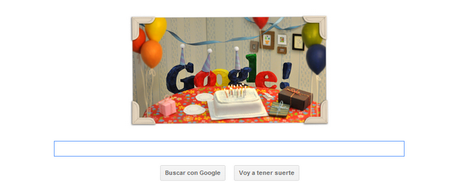 Auto Doodle. Google celebra su 13 aniversario