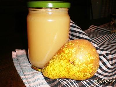 Mermelada de pera