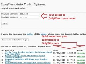 plugin OnlyWire_Auto_Poster