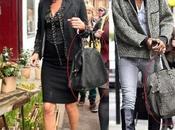 Kate Moss, días shopping tacones bolsos Yves Saint Laurent
