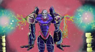 Energy Robot con Mypaint y GNU-Linux